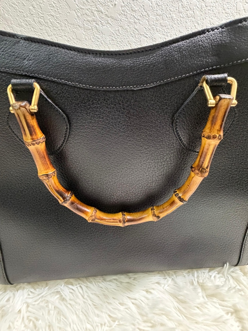 Gucci Diana Leather bamboo tote - Picture 10 of 13